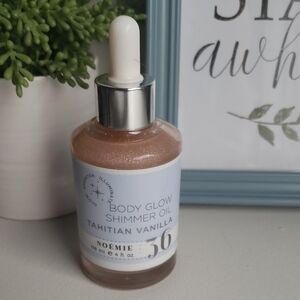Noemie Body Glow Shimmer Oil Tahitian Vanilla. NIB